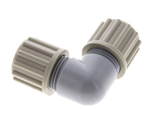 12x10mm PA Raccord coude à compression 10 bar