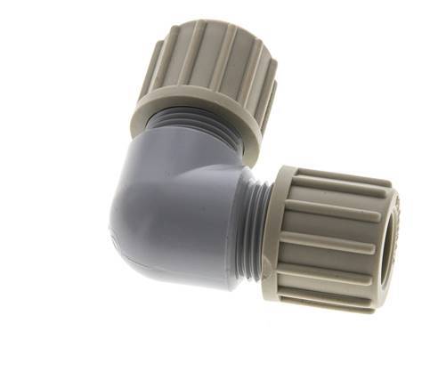 14x12mm PA Coude Compression Fitting 10 bar