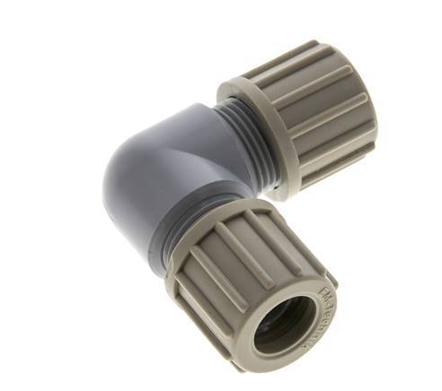 14x12mm PA Coude Compression Fitting 10 bar