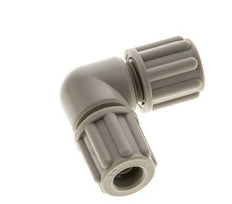Raccord de compression coude en PP 6x4mm 10 bar [2 Pièces].