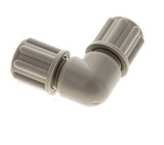 Raccord de compression coude en PP 6x4mm 10 bar [2 Pièces].