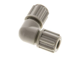 Raccord de compression coude en PP 6x4mm 10 bar [2 Pièces].