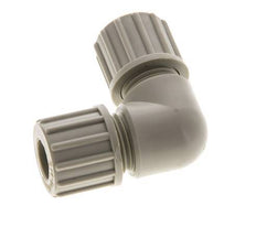 10x8mm PP Coude Compression Fitting 10 bar