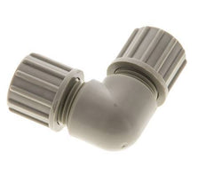 10x8mm PP Coude Compression Fitting 10 bar