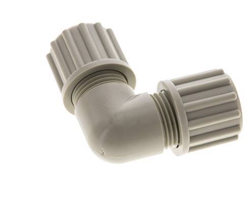 12x9mm PP Coude Compression Fitting 10 bar