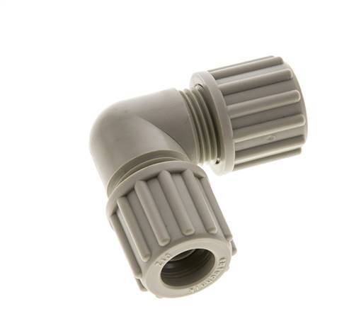 12x9mm PP Coude Compression Fitting 10 bar