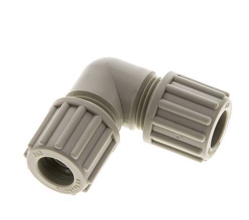 12x9mm PP Coude Compression Fitting 10 bar