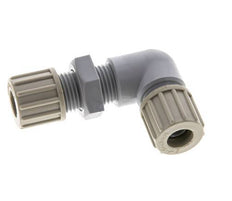 10x8mm PA Coude Compression Raccord Bulkhead 10 bar