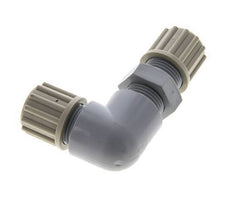 12x9mm PA Coude Compression Raccord Bulkhead 10 bar