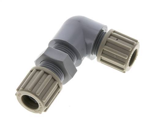 12x9mm PA Coude Compression Raccord Bulkhead 10 bar