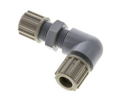 12x9mm PA Coude Compression Raccord Bulkhead 10 bar