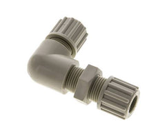 12x9mm PP Coude Compression Fitting Bulkhead 10 bar