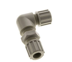 12x9mm PP Coude Compression Fitting Bulkhead 10 bar