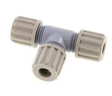 Raccord de compression en T PA 8x6mm 10 bar [2 pièces].