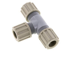 12x9mm PA T-Shape Tee Compression Fitting 10 bar