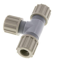 12x10mm PA T-Shape Tee Compression Fitting 10 bar