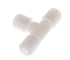 6x4mm PVDF T-Shape Tee Compression Fitting 10 bar