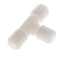 6x4mm PVDF T-Shape Tee Compression Fitting 10 bar