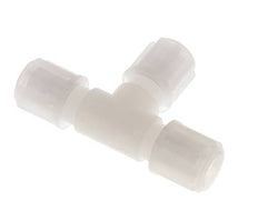 12x10mm PVDF T-Shape Tee Compression Fitting 10 bar