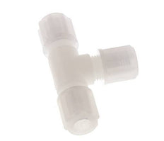 12x10mm PVDF T-Shape Tee Compression Fitting 10 bar