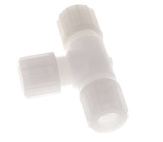 14x12mm PVDF T-Shape Tee Compression Fitting 10 bar