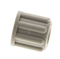 Écrou-raccord en PP 6x4mm (M10x1) moleté [20 pièces].