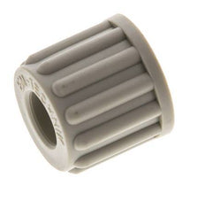 8x6mm (M14x1.5) PP Union Nut Knurled [10 Pieces]