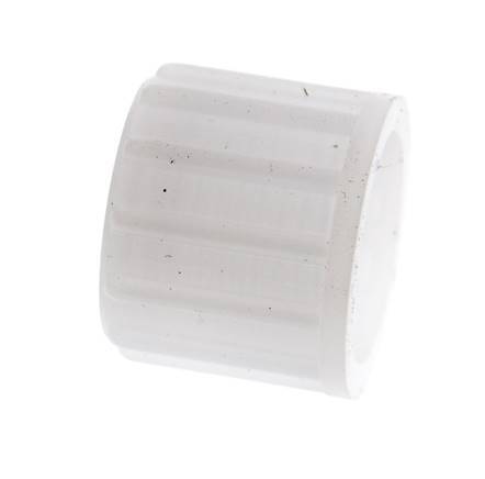 10x8mm (M16x1.5) PVDF Union Nut Knurled [2 Pieces]