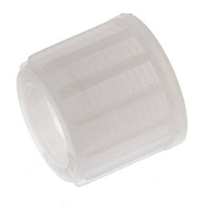 Écrou-raccord en PVDF 14x12mm (M20x1,5) moleté [2 pièces].