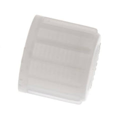 Écrou-raccord en PVDF 14x12mm (M20x1,5) moleté [2 pièces].