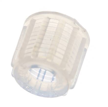 Écrou-raccord PFA 8x6mm (M14x1.5) moleté [2 pièces].