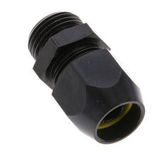 16x10mm & G1/2'' Aluminum Straight Compression Fitting with Male Threads 10 bar PVC and PA