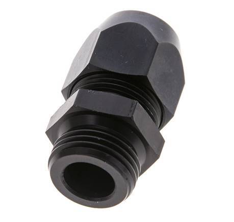 16x10mm & G1/2'' Aluminum Straight Compression Fitting with Male Threads 10 bar PVC and PA