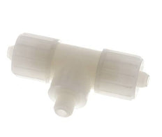 12x6mm & G1/8'' PVDF T-Shape Compression Fitting with Male Threads 10 bar PVC and PA