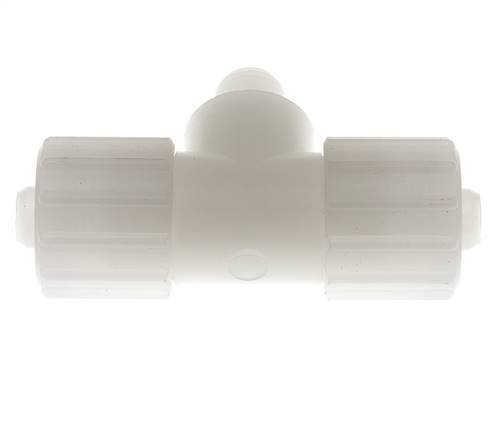 15x9mm & G1/4'' PVDF T-Shape Compression Fitting with Male Threads 10 bar PVC and PA
