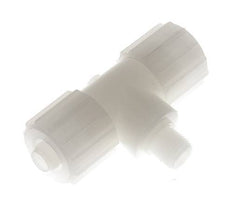 15x9mm & G1/4'' PVDF T-Shape Compression Fitting with Male Threads 10 bar PVC and PA