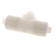 16x10mm & G3/8'' PVDF T-Shape Compression Fitting with Male Threads 10 bar PVC and PA