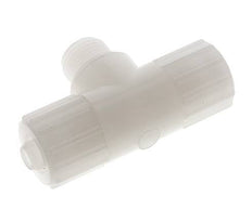 15x9mm & G1/2'' PVDF T-Shape Compression Fitting with Male Threads 10 bar PVC and PA