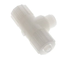 15x9mm & G1/2'' PVDF T-Shape Compression Fitting with Male Threads 10 bar PVC and PA