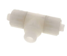 16x10mm & G1/2'' PVDF T-Shape Compression Fitting with Male Threads 10 bar PVC and PA