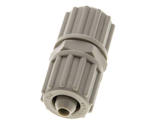12x6mm PP Raccord à compression droit 10 bar PVC et PA