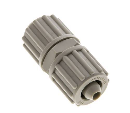 12x6mm PP Raccord à compression droit 10 bar PVC et PA