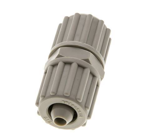 12x6mm PP Raccord à compression droit 10 bar PVC et PA