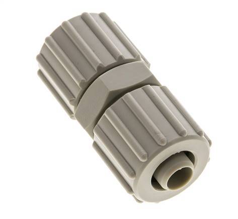 15x9mm PP Straight Compression Fitting 10 bar PVC and PA