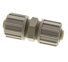 20x13mm PP Straight Compression Fitting 10 bar PVC and PA