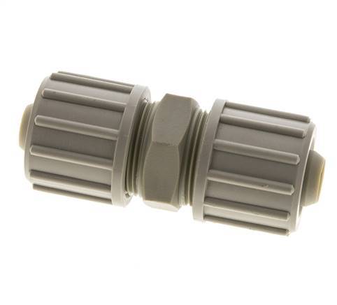 20x13mm PP Straight Compression Fitting 10 bar PVC and PA