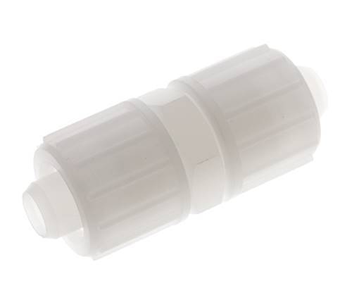 20x13mm PVDF Straight Compression Fitting 10 bar PVC and PA