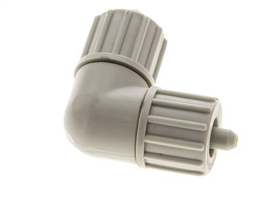 10x4mm PP Raccord à compression coudé 10 bar PVC et PA