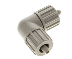 10x4mm PP Raccord à compression coudé 10 bar PVC et PA