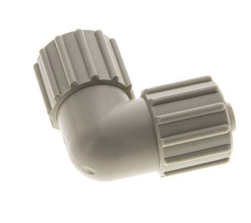 15x9mm PP Elbow Compression Fitting 10 bar PVC and PA